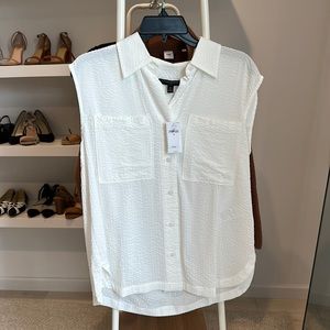 NWT Banana Republic Factory Sleeveless Blouse in Size XS
